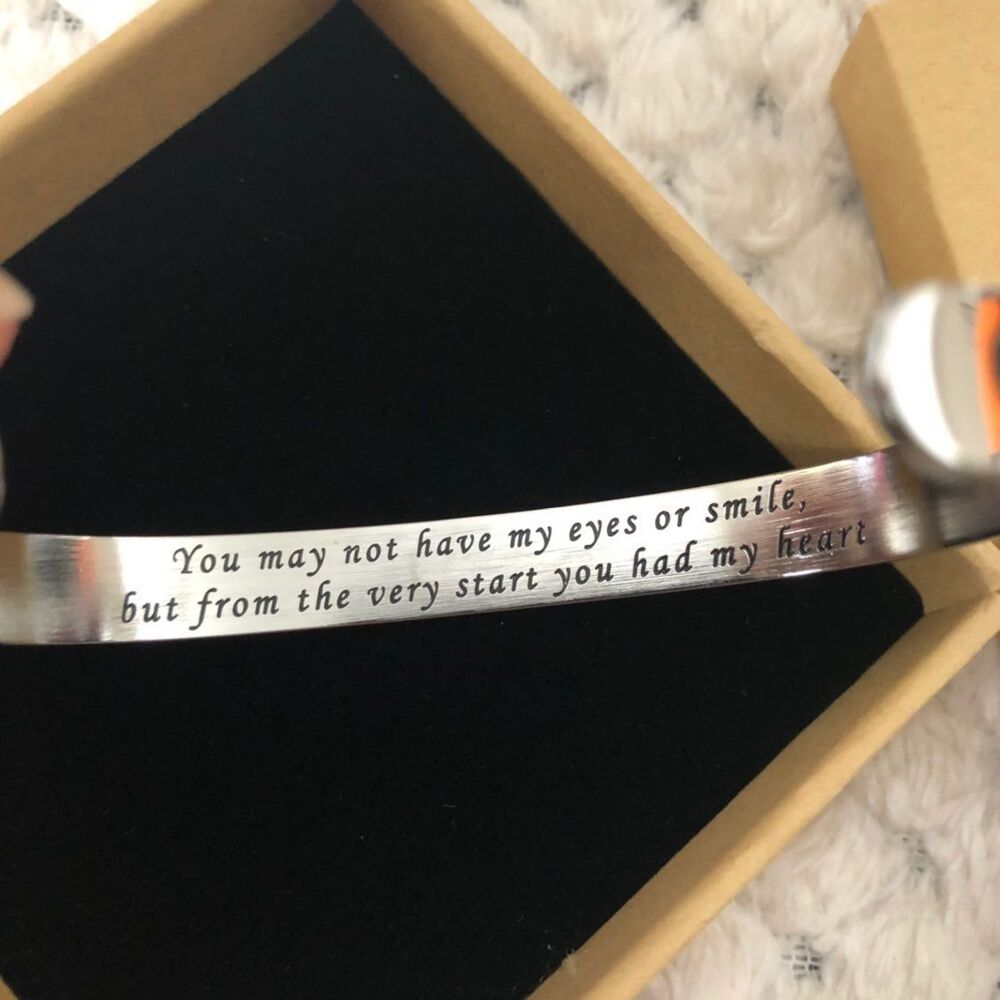 Stainless Steel Bracelet Friend Adopted